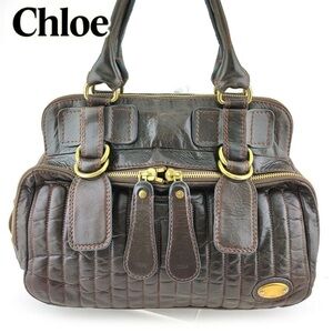 Chloe Brown Leather Women's Bag